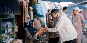 H. Bahsanuddin Blusukan ke Pasar Sudan Raya, Dorong Daya Beli Masyarakat