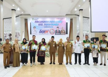 Bangun Generasi Muda Berkualitas, Pemkab Tanah Bumbu Kukuhkan Duta Genre