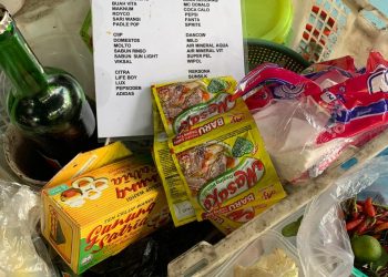 Pria di Banjarmasin Ini, Tempel Daftar Produk Israel di Tempat Bumbu Dapur: Aware Always