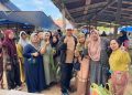 H. Bahsanuddin Blusukan ke Pasar Sebamban Baru, Pedagang Mantap Dukung ARB