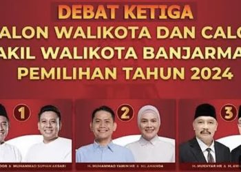 Dataar, Adem Debat Publik Terakhir Paslon Pilwalikota Banjarmasin 2024