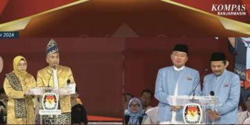 Closing Debat Cagub Kalsel 2024 Bertabur ‘Kalimat Drama Kehidupan’ Kedua Paslon