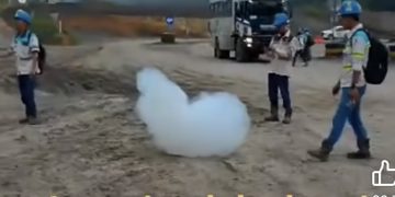 ‘Awan” Jatuh ke Bumi yang Viral itu Ternyata di Zona Pertambangan Terbesar di Kalimantan Selatan