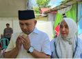 Didampingi Istri Bahsanuddin, Coblos di TPS 06, Kelurahan Batulicin