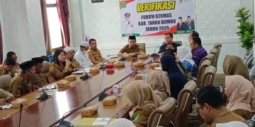 Dinas Kesehatan Tanah Bumbu Gelar Verifikasi Forum GERMAS Tahun 2024