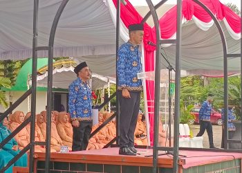 Sekda Tanah Bumbu Ambo Sakka Sampaikan Tujuh Amanat Presiden RI Pada HUT Korpri ke-53