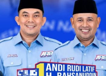 KPU Tanah Bumbu TetapkanAndi Rudi Latif – H. Bahsanuddin Pemenang Pilkada 2024