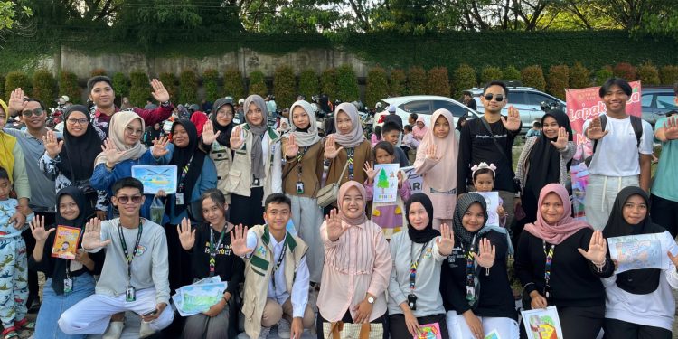 Edukasi dan Kesehatan Anak, PELITA Bersama SHANAK Gelar Lapak Baca dan Mewarnai Gratis