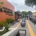 Zona Halte Km 0 Banjarmasin, Makin Cantik Ada Rak Mini Parkir Sepeda
