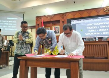 Sambut Kedatangan Presiden pada Puncak HPN, Pemprov Kalimantan Selatan Gelar Rakor