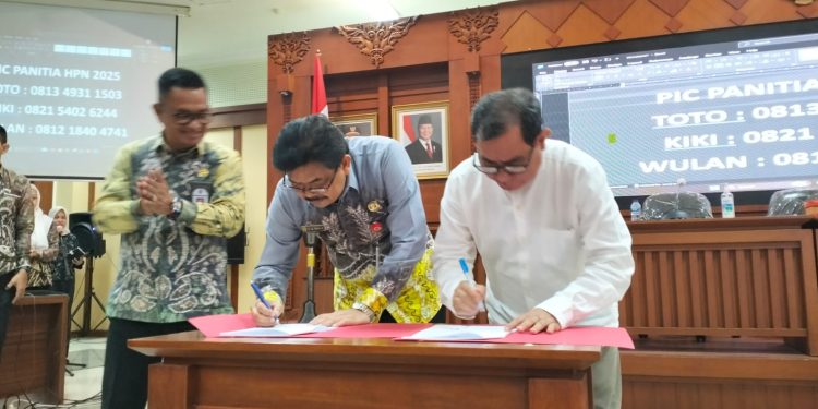 Sambut Kedatangan Presiden pada Puncak HPN, Pemprov Kalimantan Selatan Gelar Rakor