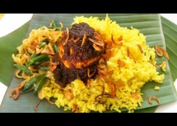 Nasi Kuning Banjarmasin Alami Degradasi Rasa, Dampak Tingginga Harga Santan