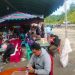 Arus Balik, Posko Rest Area Jalan Alternatif Batulicin-Banjarbaru KM 62 Kecamatan Mantewe Ramai Dikunjungi Jamaah Haul Abah Guru Sekumpul