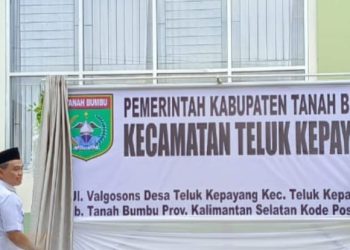 Bupati Zairullah Resmikan Kantor Kecamatan Teluk Kepayang