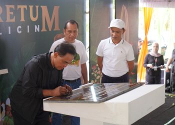 Resmikan Arboretum Batulicin, Bupati Zairullah: Kita Beri Nama Arboretum at-Ta’if