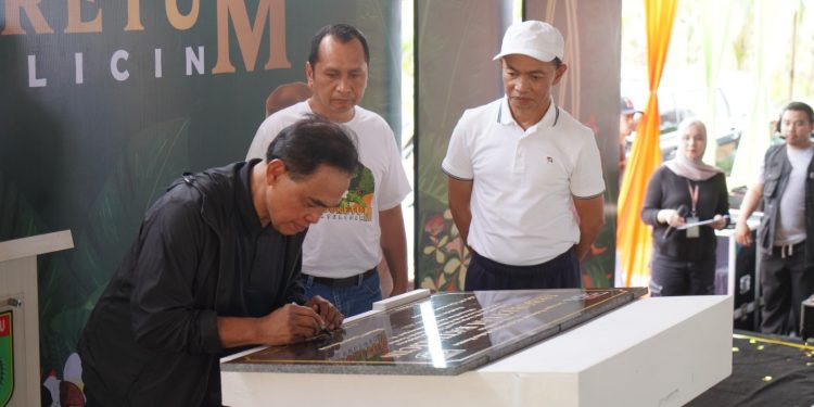 Resmikan Arboretum Batulicin, Bupati Zairullah: Kita Beri Nama Arboretum at-Ta’if