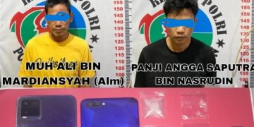 Unit Reskrim Polsek Batulicin Berhasil Menangkap Dua Pelaku Penyalahgunaan Narkotika
