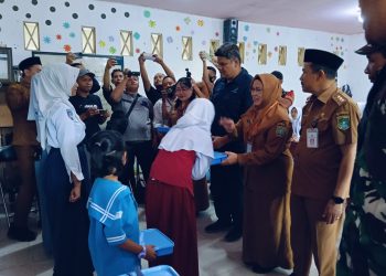 Dilaunching Makan Sehat Bergizi Bagi Siswa- Siswi yang Ada di Kabupaten Tanah Bumbu