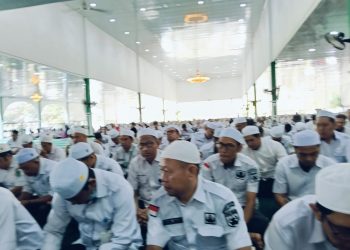 Sebelum Sholat Dhuha Berjamaah, Eryanto Rais : Kita Harus Memperbaiki Perencanaan dan Penganggaran
