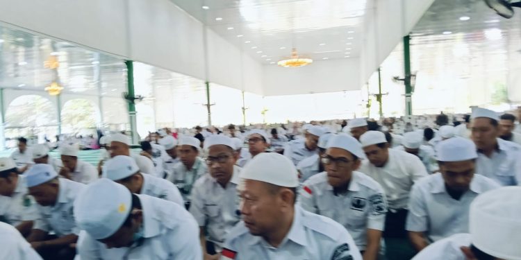 Sebelum Sholat Dhuha Berjamaah, Eryanto Rais : Kita Harus Memperbaiki Perencanaan dan Penganggaran