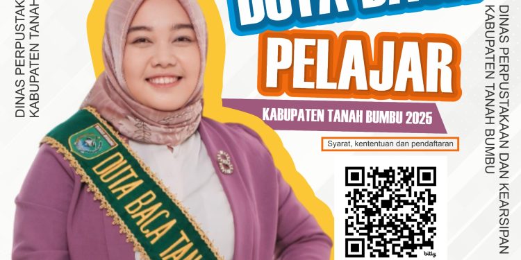 Dinas Perpustakaan dan Kearsipan Tanah Bumbu Dorong Minat Baca Lewat Duta Baca