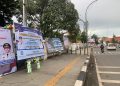 Bertetangga, Rumdin Gubernur Kalsel dan Wakil ‘Dikawal’ Karangan Bunga