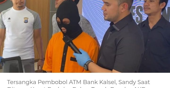 Dua Dari Tiga Pelaku Percobaan Pembobol ATM di Karang Bintang Diringkus
