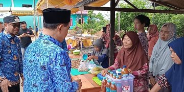 Bupati Zairullah Resmikan Pasar Murah Ramadhan di Desa Madu Retno