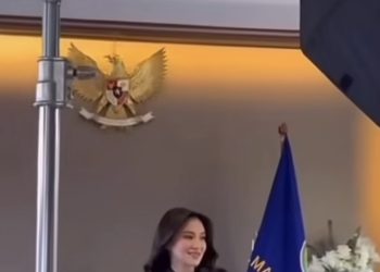 Paling Menyala Maluku Utara, Sang Gubernur Cantik di Pelantikan Kepala Daerah oleh Presiden