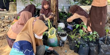 SDN Saring Sungai Bubu Berupaya Meraih Predikat Sekolah Adiwiyata Kabupaten