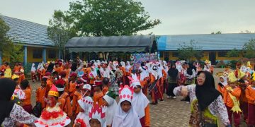 Hari Jadi ke 70 SDN 1 Batuah, Gelar Syukuran dan Jalan Santai