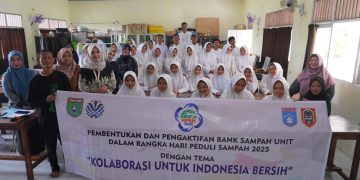 Peringati HPSN 2025, SMAN 1 Kusan Hilir Gelar Penyuluhan Pengelolaan Sampah