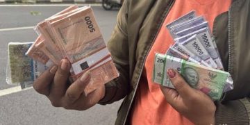 Lebaran Makin Dekat, Tukar Uang Receh Semakin Melambung di Banjarmasin