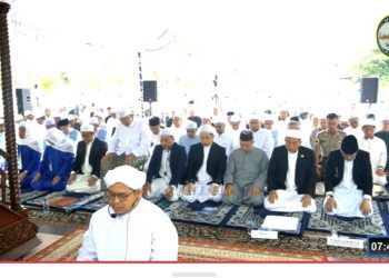 Sholat Id di  Masjid Sabilal Banjarmasin: Ketika Ramadhan Berikutnya Datang,  Kita Dimana