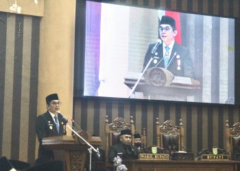 DPRD Gelar Rapat Paripurna Penyampaian Pidato Sambutan Bupati Tanah Bumbu 2025-2030