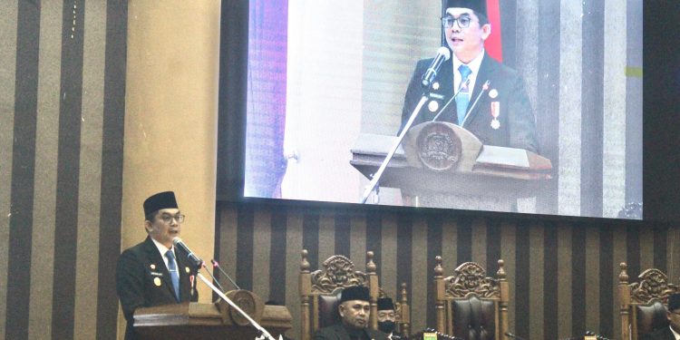 DPRD Gelar Rapat Paripurna Penyampaian Pidato Sambutan Bupati Tanah Bumbu 2025-2030