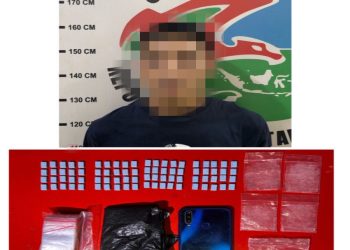 Satresnarkoba Polres Tanah Bumbu Amankan Pria Berinisial MG