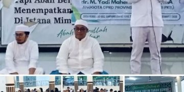 Anggota Komisi IV DPRD Kalsel dr. M. Yadi Mahendra Muhyin, MA Buka Puasa dengan Anak Yatim