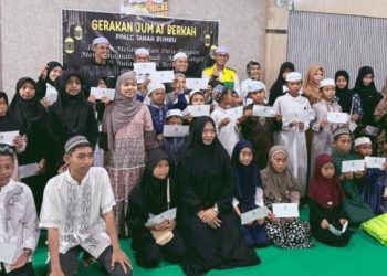 Baznas Tanah Bumbu dan GJB Buka Puasa Bersama Anak Yatim