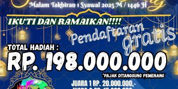 Festival Tanglong Malam Takbiran 1446 H, Tanah Bumbu Siapkan Hadiah Rp198 Juta