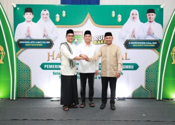 Bupati Tanah Bumbu Andi Rudi Latif Gelar Open House, Momen Kebersamaan dengan Warga