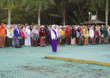 Semangat Kartini di Tanah Bumbu, Upacara Peringatan Hari Kartini dengan Petugas Perempuan