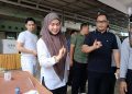 Jelang Petang, Lisa-Wartono Deklarasikan Kemenangan Lawan Kotak Kosong Saat Hitung Suara Sementara belum Selesai 