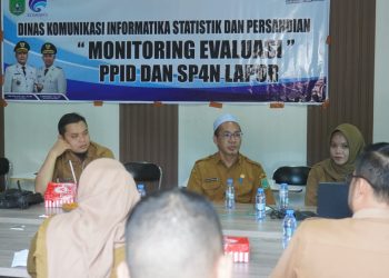 Pemkab Tanbu Gelar Monev PPID dan SP4N-LAPOR, Selaraskan Visi Misi 2025-2030