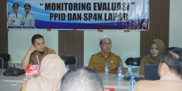 Pemkab Tanbu Gelar Monev PPID dan SP4N-LAPOR, Selaraskan Visi Misi 2025-2030