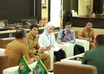 Bupati Andi Rudi Latif Hadiri Rapat Koordinasi Pembangunan Mako Yon TP Tanah Bumbu