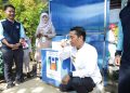 Wali Kota Banjarmasin Serahkan Kran Air Siap Minum PAM Bandarmasih Untuk SDN Basirih 8