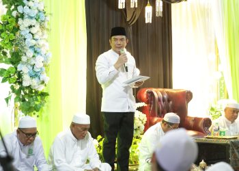 Pemkab Tanbu Hadiri Haul ke-8 Al-Ustadz Amiruddin, S.Ag Bin H. Musaid