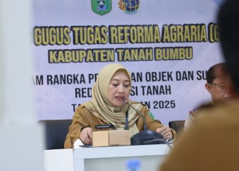 Sidang GTRA Tanah Bumbu Bahas Redistribusi Tanah Tahun 2025