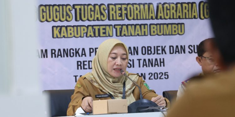 Sidang GTRA Tanah Bumbu Bahas Redistribusi Tanah Tahun 2025